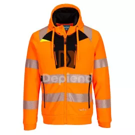 Portwest DX4 Hi-Vis cipzáras pulóver