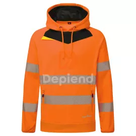 Portwest DX4 Hi-Vis kapucnis pulóver