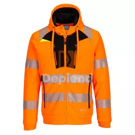 Portwest - DX4 Hi-Vis kapucnis pulóver