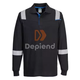 Portwest WX3 Flame Resistant Long Sleeve Polo