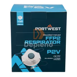 Portwest Formázott FFP2 szelepes maszk (10 db)