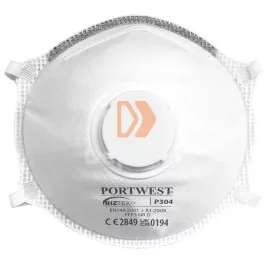 Portwest P304 Portwest FFP3 Light Cup Respirator (10 db)