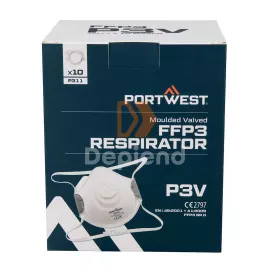 Portwest Formázott FFP3 szelepes maszk (10 db)