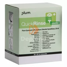 Plum PL5160 QuickRinse® szemkimosó ampulla utántöltő készlet