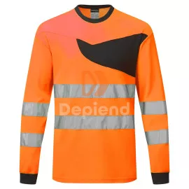 Portwest PW2 Hi-Vis T-Shirt L/S