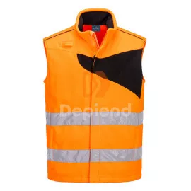 Portwest PW2 Hi-Vis Fleece Bodywarmer